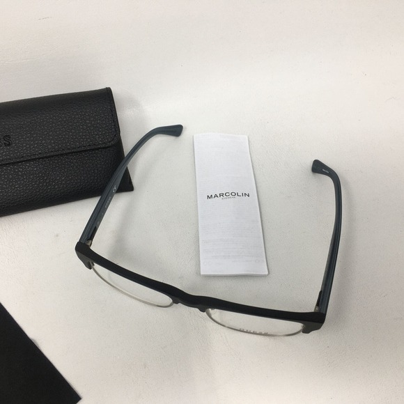 Guess GU1894 002 Designer Square Full Rim Glasses, Men's Matte Black 53-18-140 - Picture 10 of 16